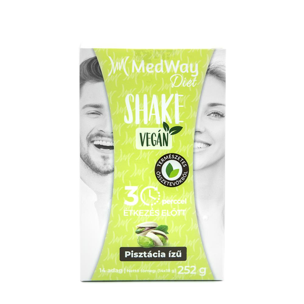 MedWay Diet Vegán Shake - Pisztácia ízű