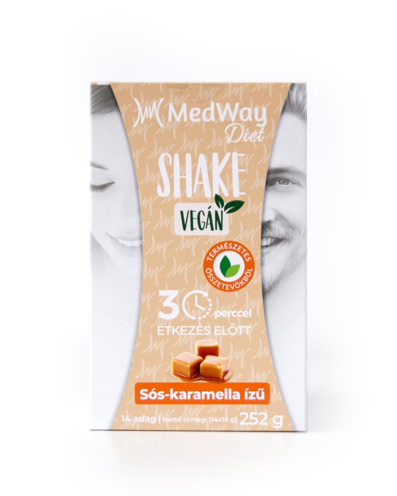 MedWay Diet Vegán Shake - Sós-karamella ízű