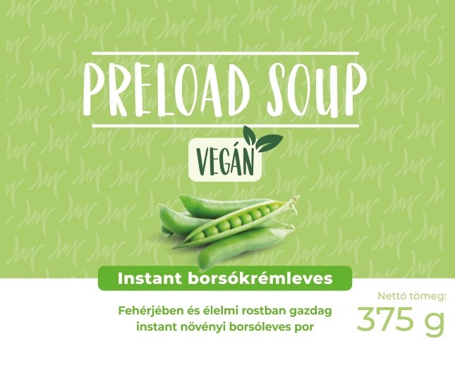 Vegán Preload Soup - instant borsókrémleves